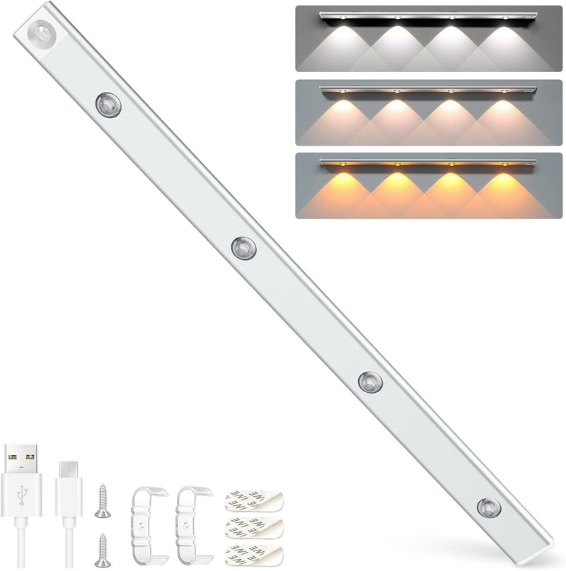 Luz LED Blanca Recargable Con Sensor Movimiento 60CM - additional image 4