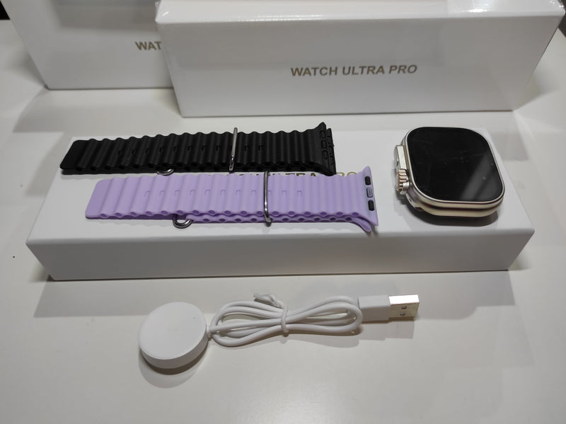 Smartwatch Ultra Pro con 2 correas ( morado + negro ) - additional image 11