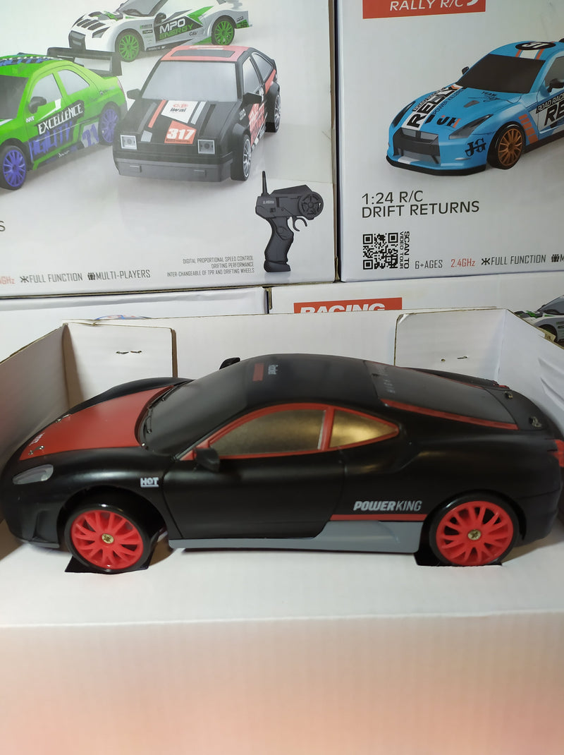 Coche teledirigido drift 1:24 FERRARI NEGRO - additional image 9